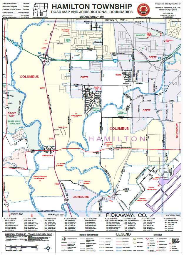 Township Maps – Franklin County Engineer's Office