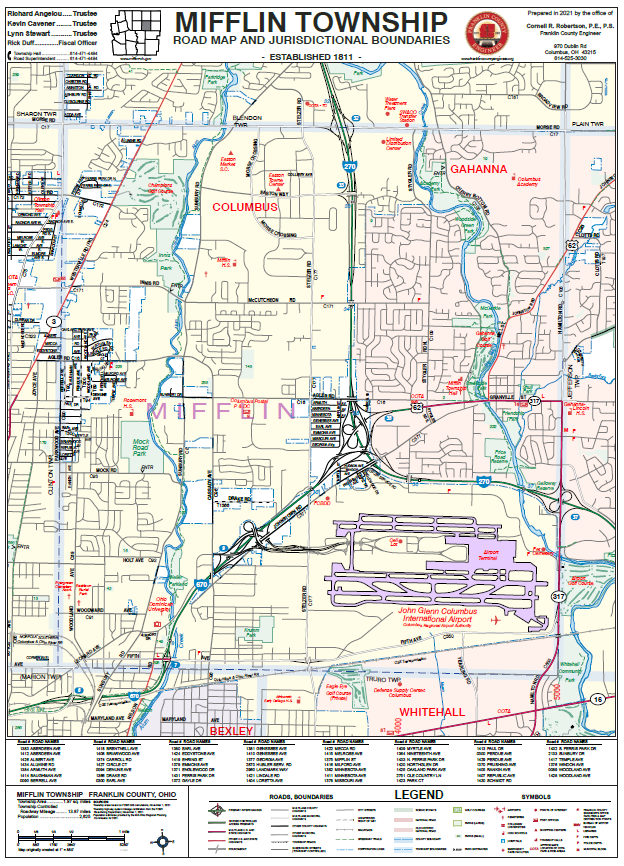 Township Maps – Franklin County Engineer's Office