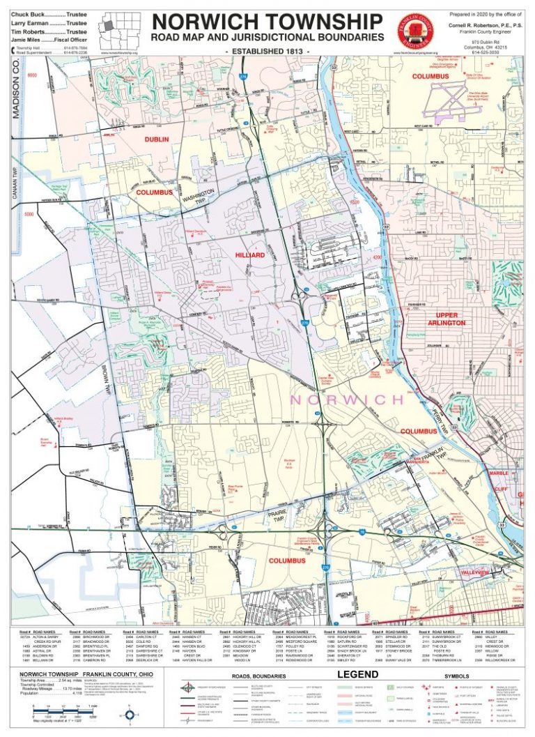 Township Maps – Franklin County Engineer's Office