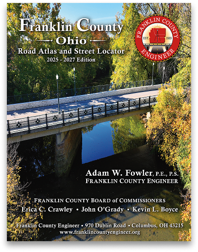 Franklin County Ohio Road Atlas and Street Locator
