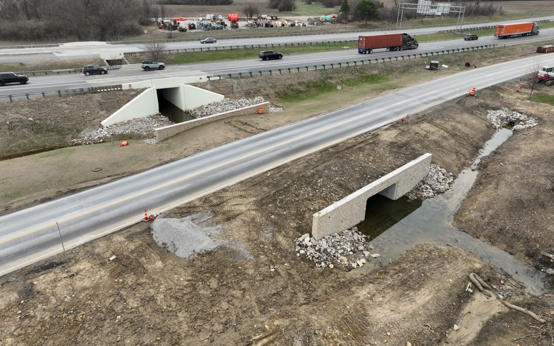 Eiterman Road Bridge 0.75 over South Fork Indian Run