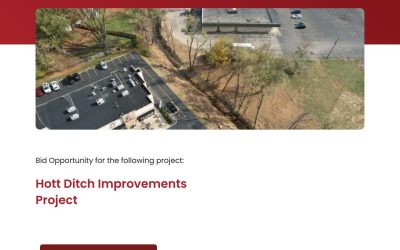Notice to Contractors: We are accepting bids on the Hott Ditch Improvements Project